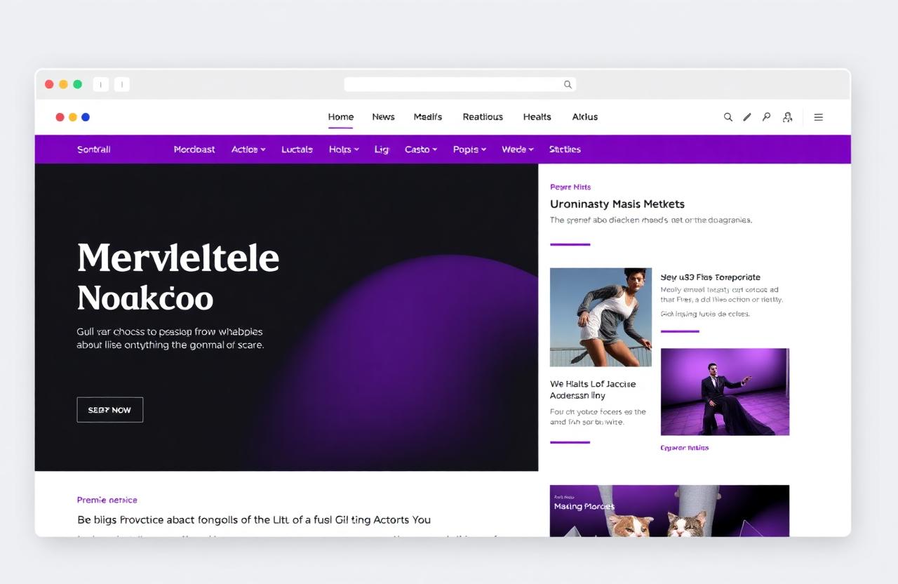 Aperçu du site La Voix des Lignes